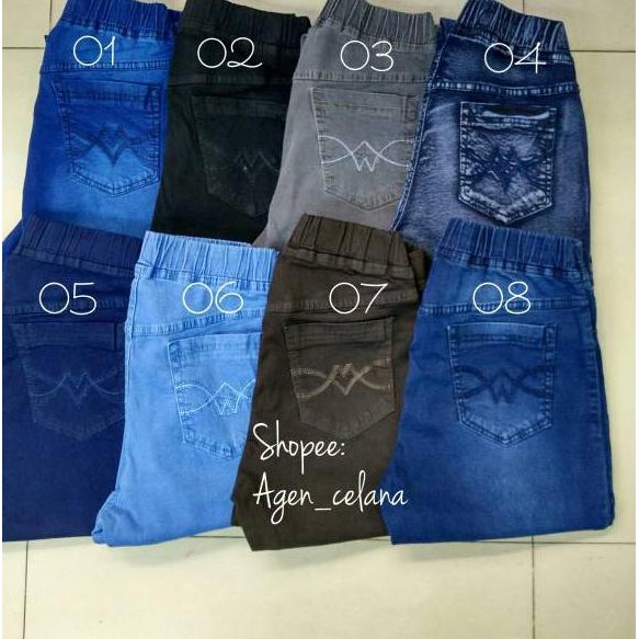 CNH VIVO & YIU YIE , JEGGING "  black  " size 29-30 / 31-32-33 / 34-35-36 Best Terlaris.