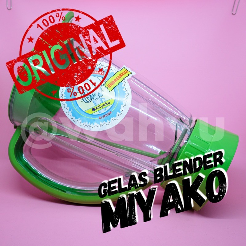 Gelas blender Miyako Mil jus 151 ORIGINAL fiber mounting jus jumbo 151 152 501 101 102 PAKET LENGKAP