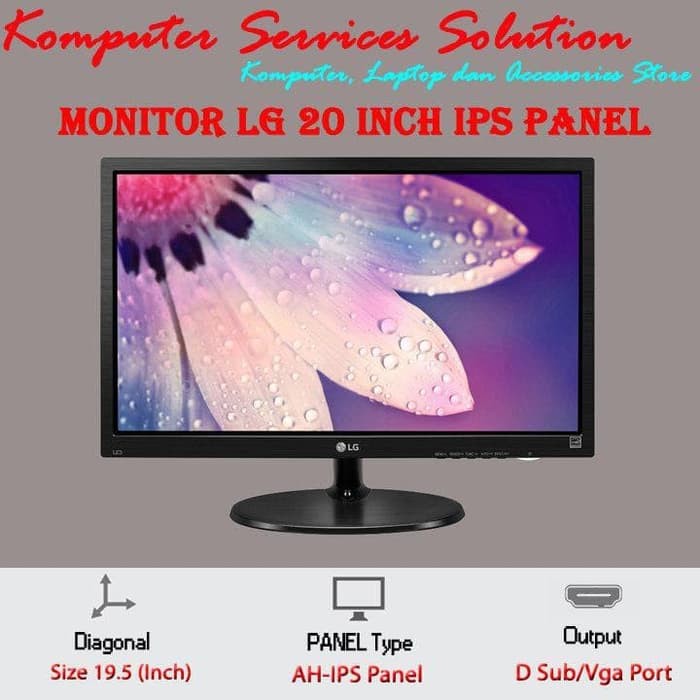 MONITOR LG 20 INCH