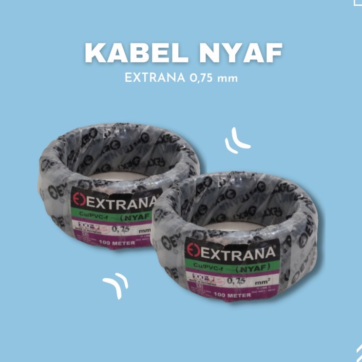 Kabel NYAF EXTRANA 1 x 0.75mm 100 Meter