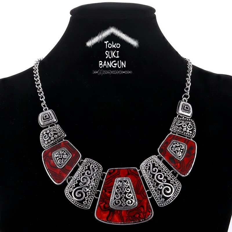 NL-005 Kalung Wanita Fashion Aksesoris Necklace Women Pendant Bohemia