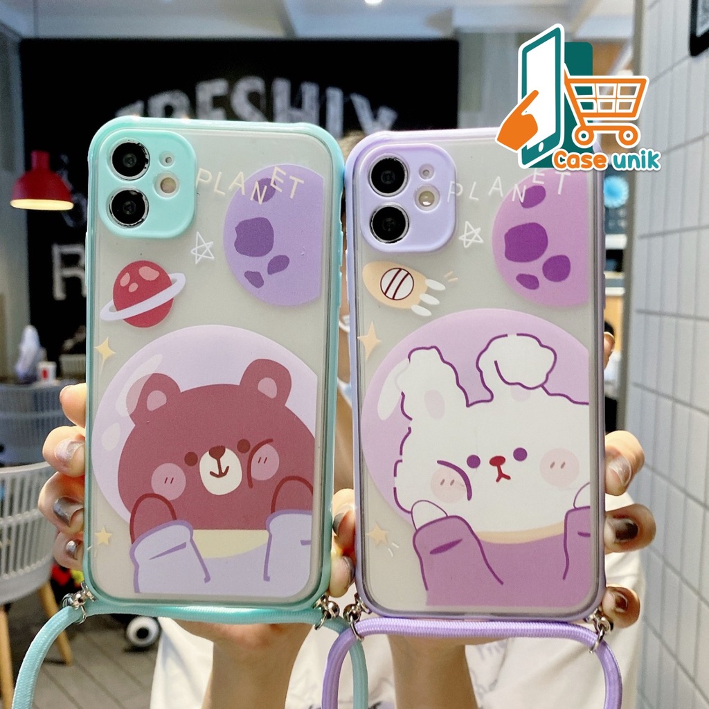 SS193 CASE SLINGCASE TALI LANYARD OPPO A9 A5 A31 A8 A52 A92 A53 A33 2020 RENO 4 4F A15 A54 A74 A83 CS3239