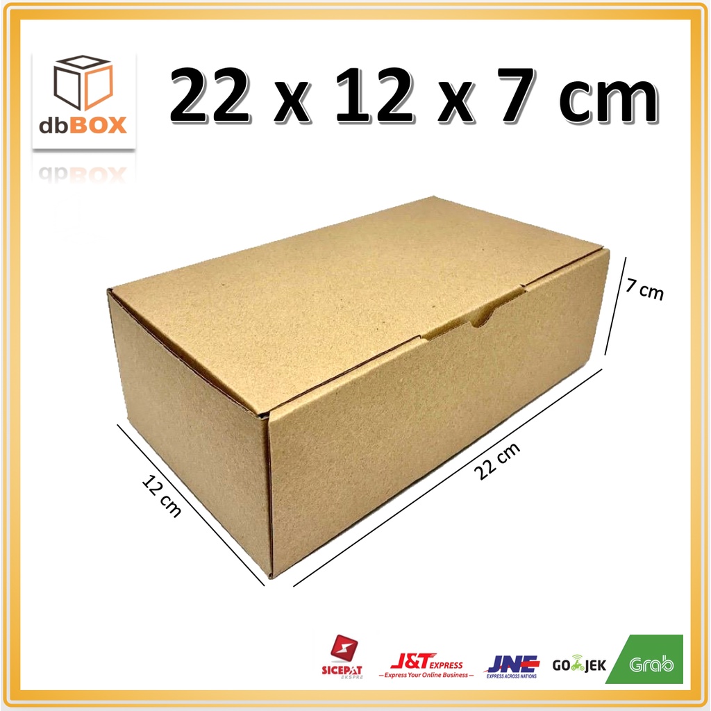 

Kardus 22x12x7 cm --Die Cut dan easy usage-- kotak kue