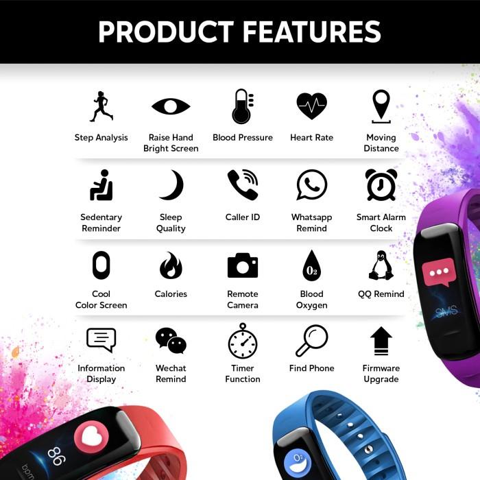 Smart Band / Uneed Fitpro X2 Smartband Ip67 Waterproof Blood Oxygen Heart Rate