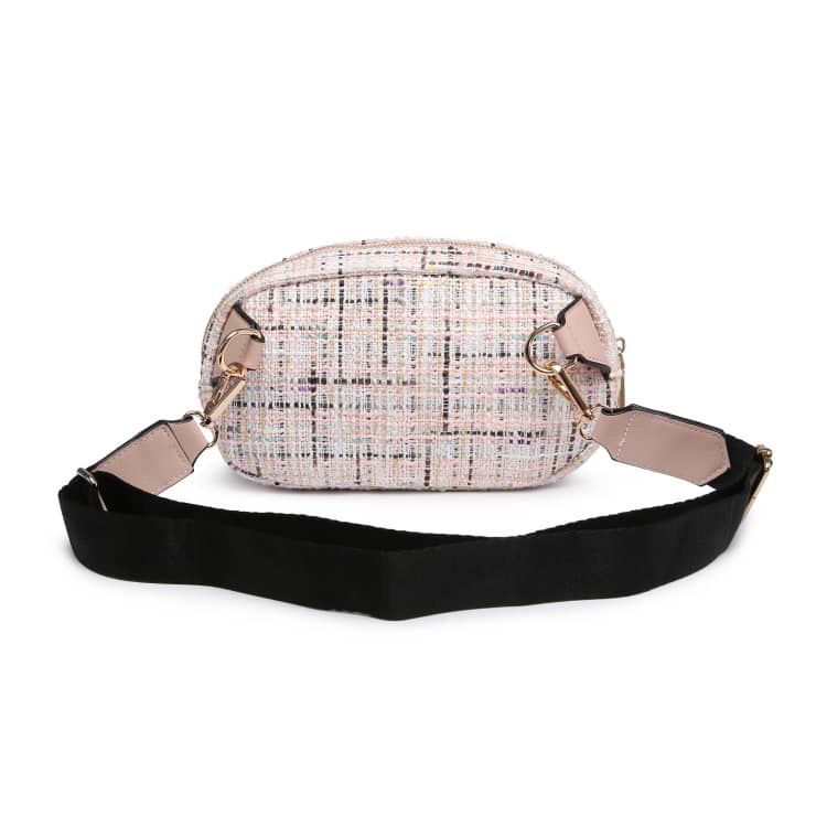 [BACA DESKRIPSI] CKBAGS - TAS WANITA GUESSS GS WAIST BAG WB TAS PINGGANG TAS DADA CESSILY TWEED RAJUT IMPORT PREMIUM #3054