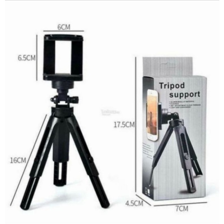 TRIPOD MINI SUPPORT PHONE EXTENDABLE+HOLDER U FOR SMARTPHONE