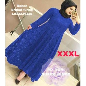 GAMIS BESAR - BAJU GAMIS JUMBO - SUPER JUMBO MAXI GAMIS YUNI XXXL