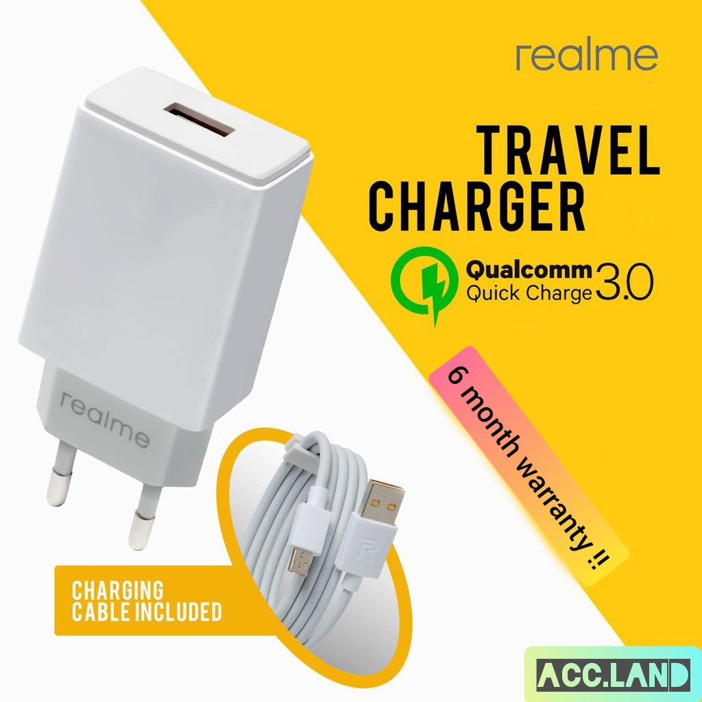 CHARGER REALME 2 PRO MICRO C1 C2  C3 X2 X K1 U13 3i 5 5i 5s (ADAPTOR + KABEL)