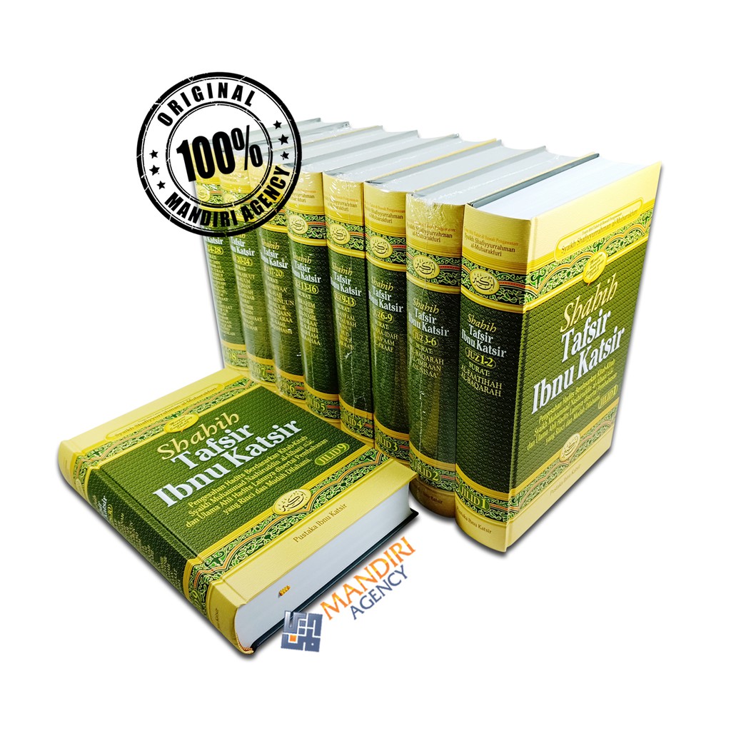 ORIGINAL BUKU Shahih Tafsir Ibnu Katsir SET Lengkap - PIustaka Ibnu Katsir