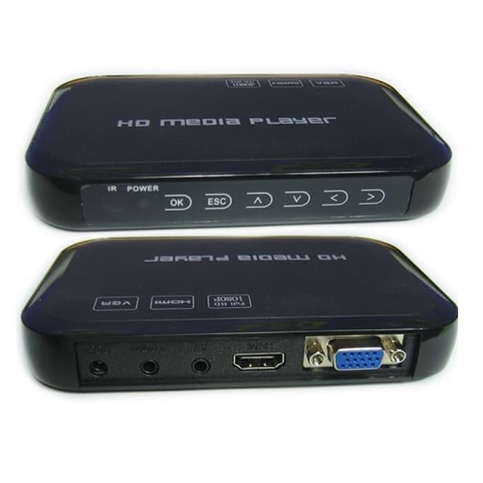 new HD Media Player Full HD 1080P Harddisk (support TV Tabung atau LCD) kualitas terbaik