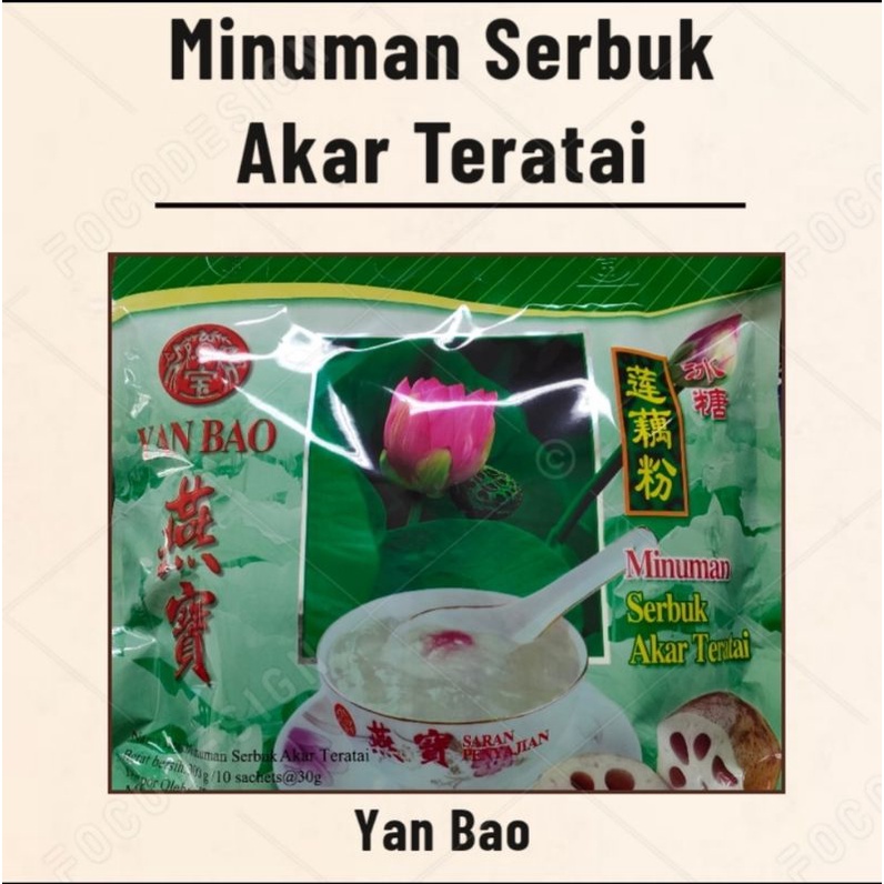 

Yan Bao / Minuman Serbuk Akar Teratai / 300 gr