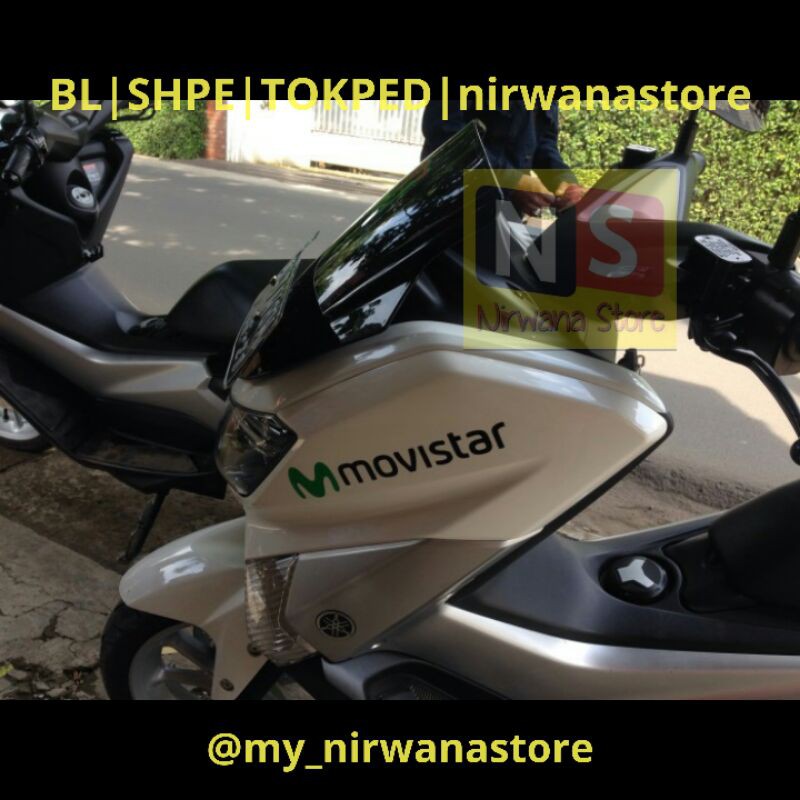 Stiker sticker MOVISTAR NMAX