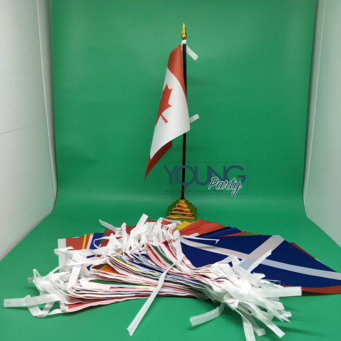 Sportivory Bendera Meja Negara Dunia/Bendera set dunia