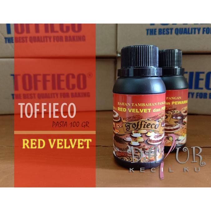 

31.87-Kue- Perisa / Pasta Red Velvet Toffieco 100 Gr -Terlengkap-Termurah-Dijamin.