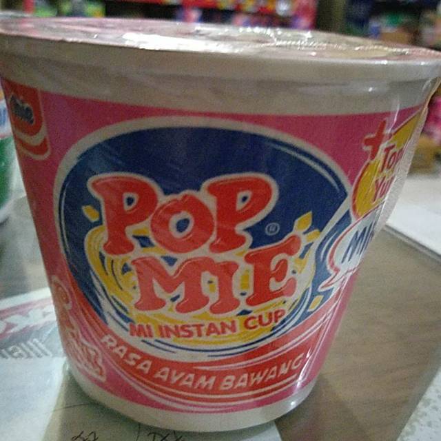 

Pop mie mini rasa ayam bawang/ soto