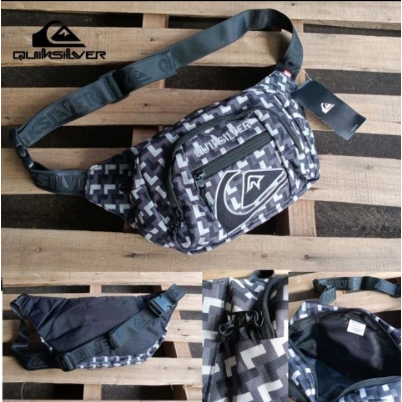 Tas Selempang Quiksilver Waishbag Quiksilver Ori Waistbag Quiksipver Tas Selempang Pria Tas