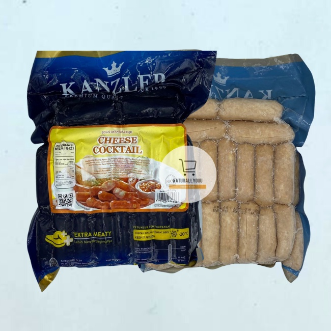 Kanzler Sosis Cheese Cocktail 500gr