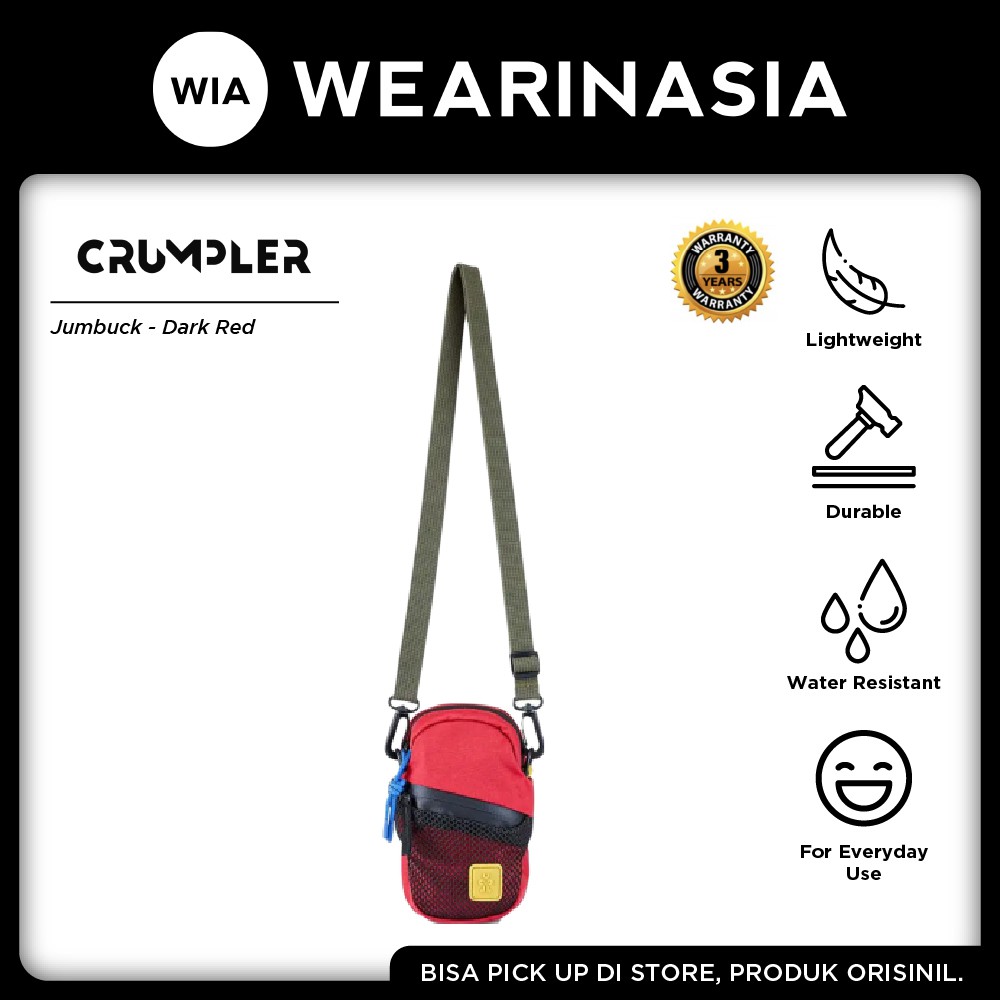 Crumpler Jumbuck Bag Tas Selempang Pria Wanita Original