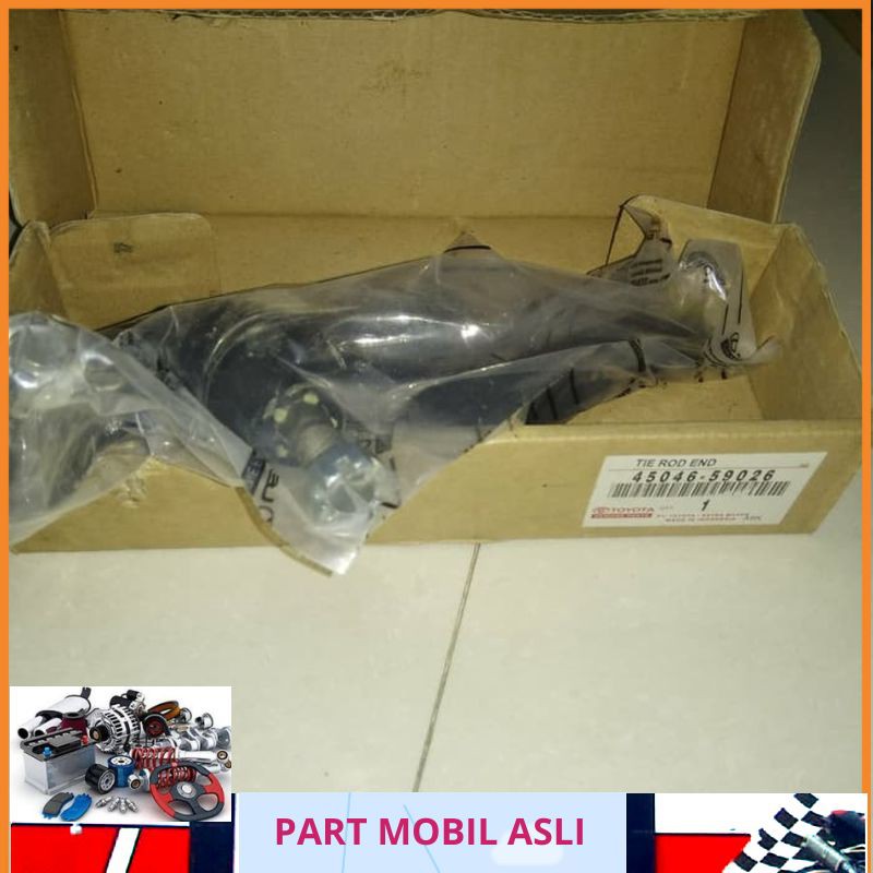 (100% Original) Tie rod end vios old genuine tie rod vios lama 2004 gen1 Bagus Gan