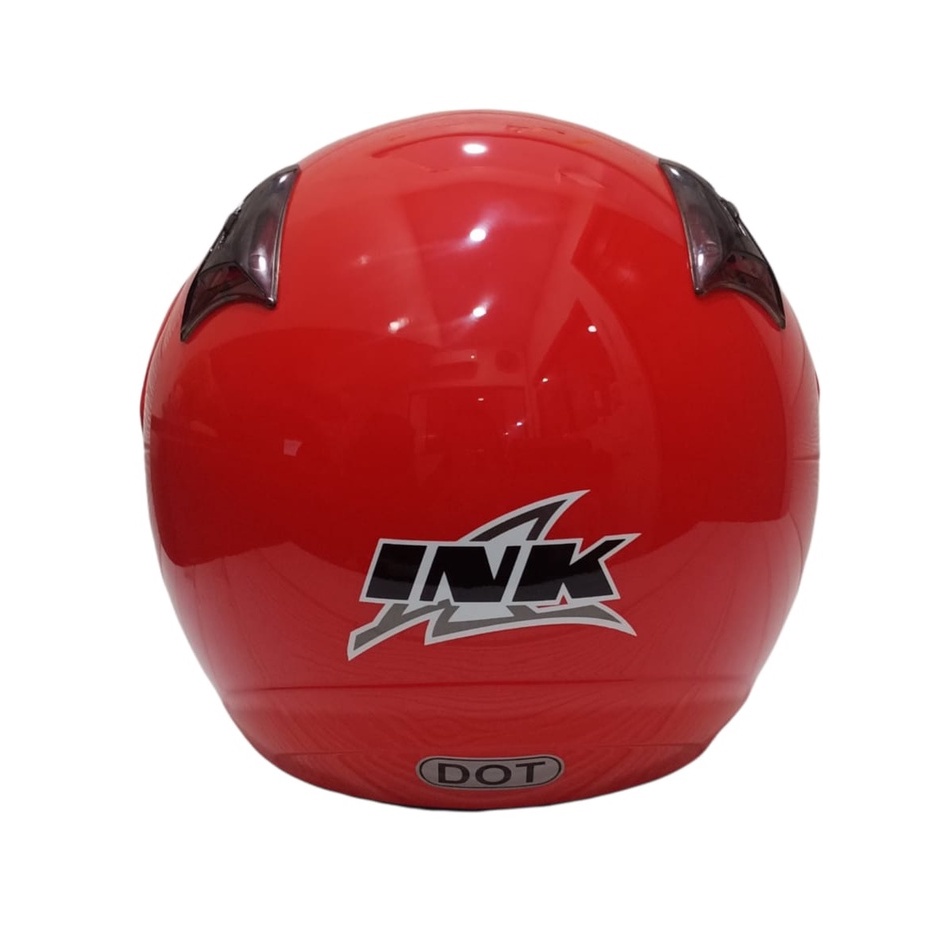 HELM INK CX 22 FIRE RED ORIGINAL HELM INK CX22 FIRE RED HELM INK TOPI ASLI ORI GARANSI SNI