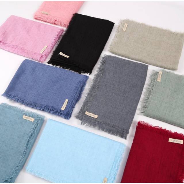 jilbab segi empat bahan voille dobby ori by aneuku gallery