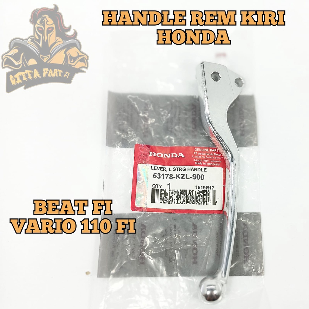 HANDLE HANDEL REM KIRI HONDA KUALITAS ASLI ORIGINAL HONDA AHM PRESISI TIDAK MUDAH PATAH DAN AWET BEAT FI VARIO 110 FI