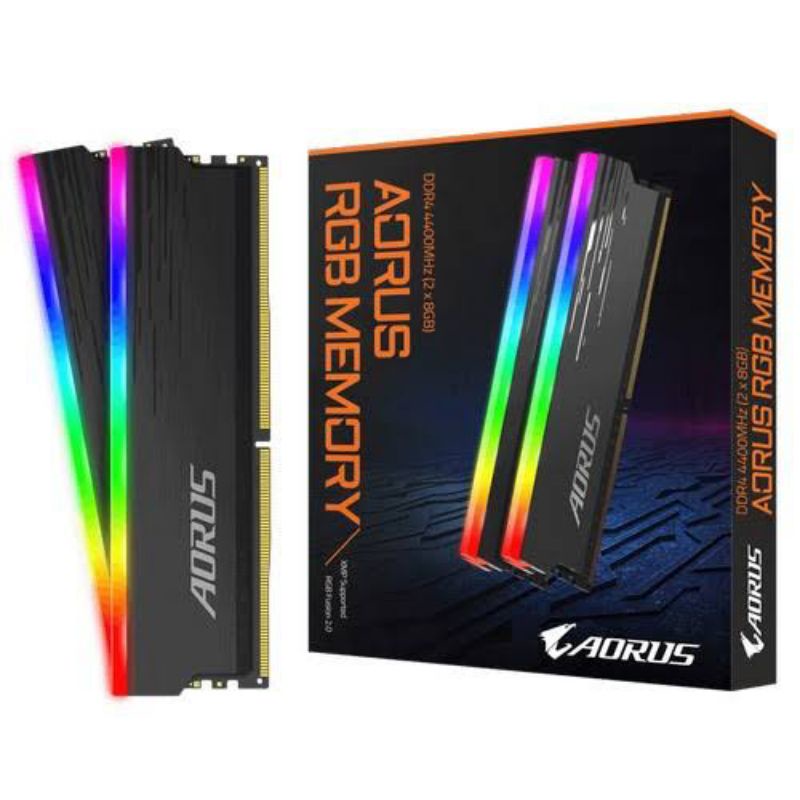 RAM Memory PC Gigabyte Aorus RGB DDR4 16GB ( 2 X 8GB ) 4400Mhz PC35200