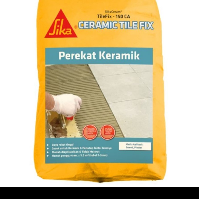 SEMEN PEREKAT KERAMIK SIKA 150 CA 25 KG - CERAMIC TILE FIX