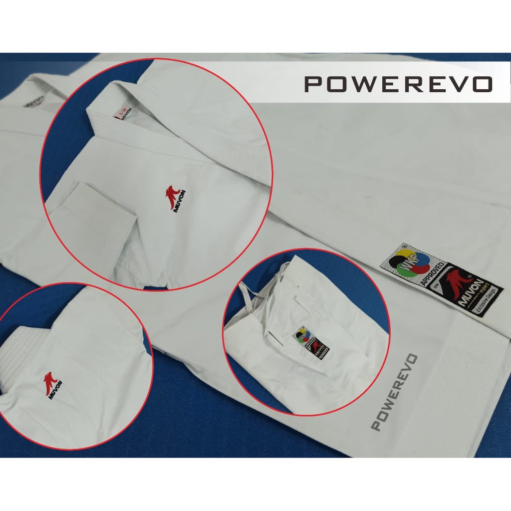 Karate baju kata muvon powerevo WKF Approved