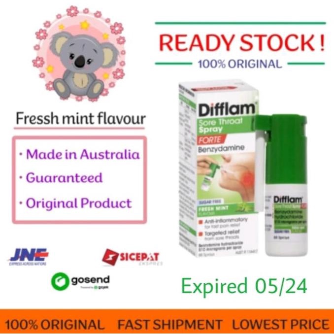 Difflam sore throat spray forte 15ml obat semprot sakit tenggorokan