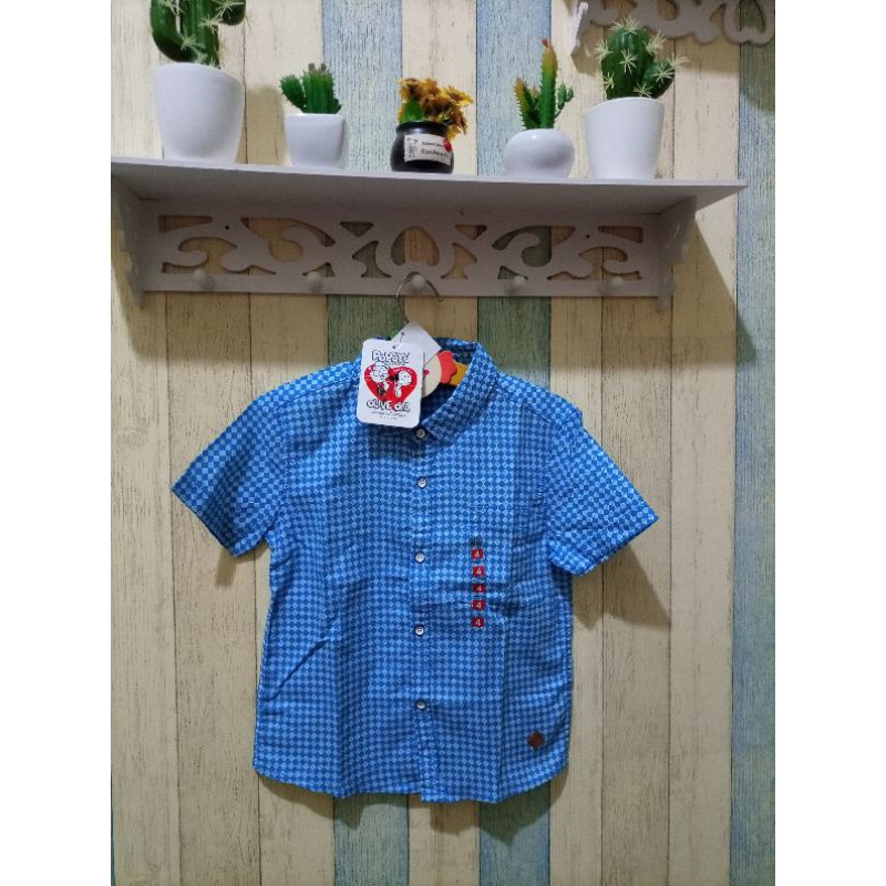 Atasan kemeja anak laki laki Popeye
