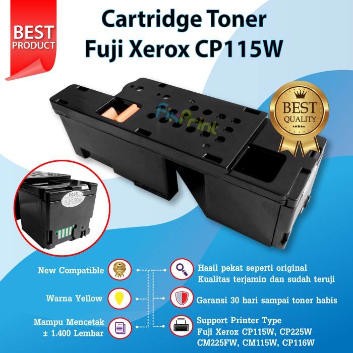 Toner Cartridge Compatible Xerox cp115 cm115 cp225 cm225 cp116 Black