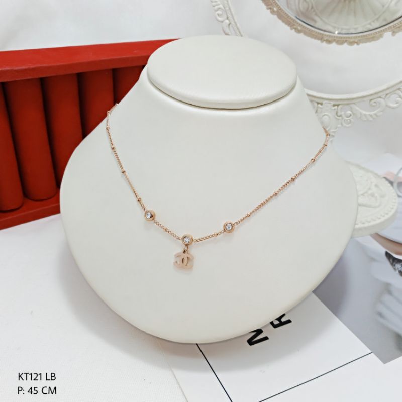 Kalung Titanium Wanita KT99-111-121 LB