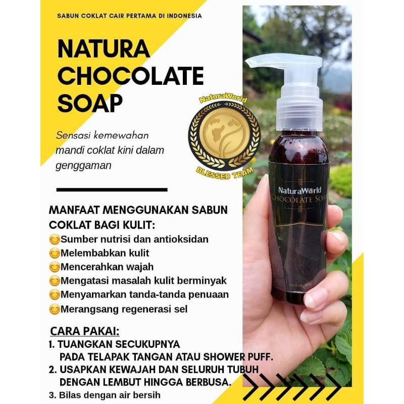 

Natura World Chocolate Soap