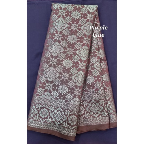 songket tenun semi palembang, bahan songket, songket palembang