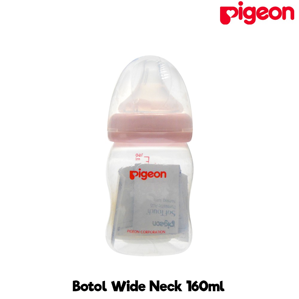 PIGEON - Botol Susu Wideneck 240ml / Botol Susu Bayi / Botol Wideneck / Wide Neck Bottle