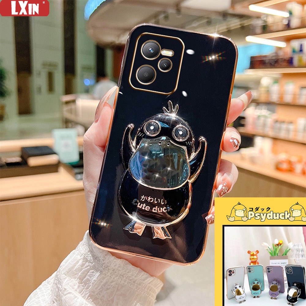 Soft Case Karet Motif Psyduck Untuk Realme 9 4G 9i 7i C17 C31 C21 Realme8 5G 8 Pro Realme Narzo 50i 50A