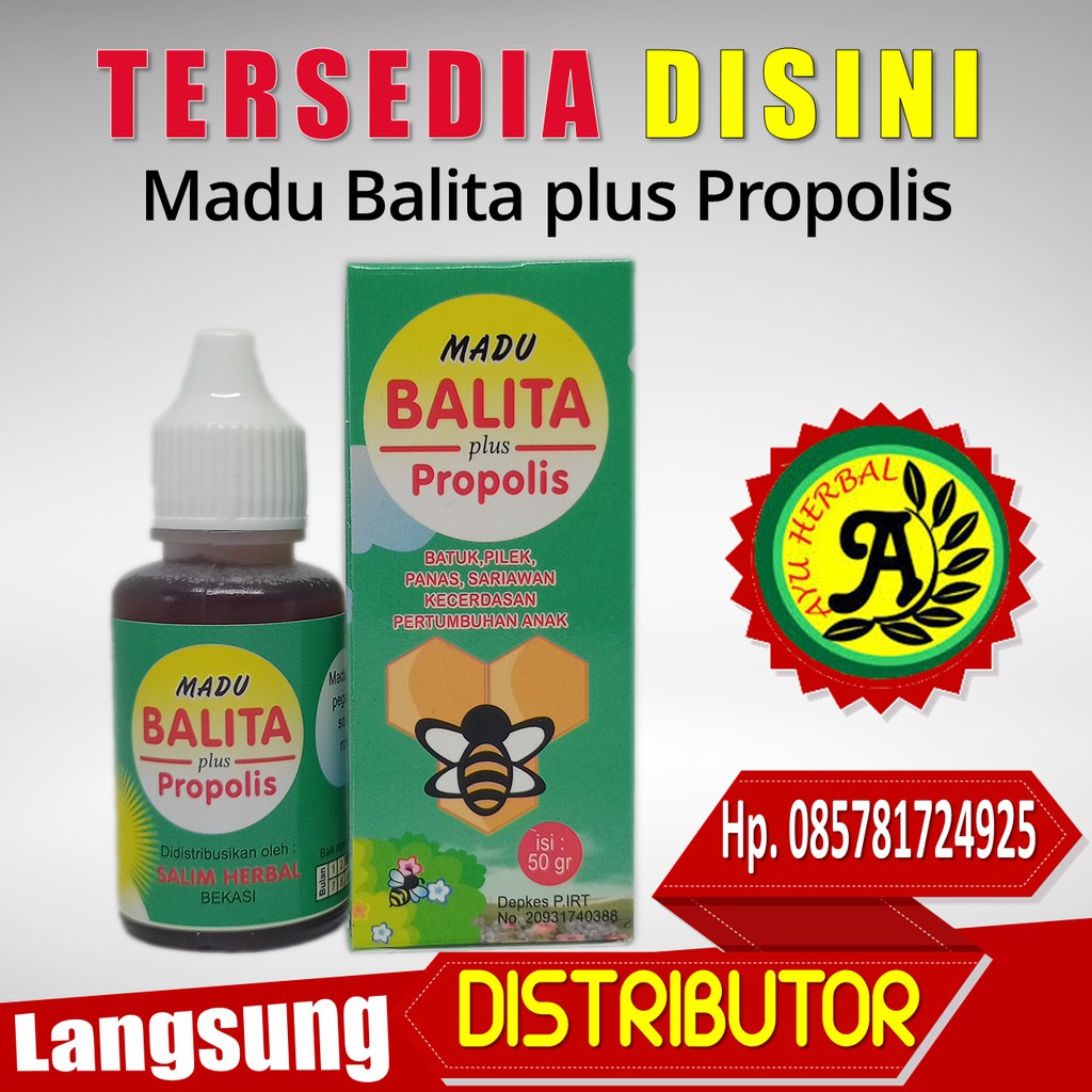 

Madu Balita Plus Propolis