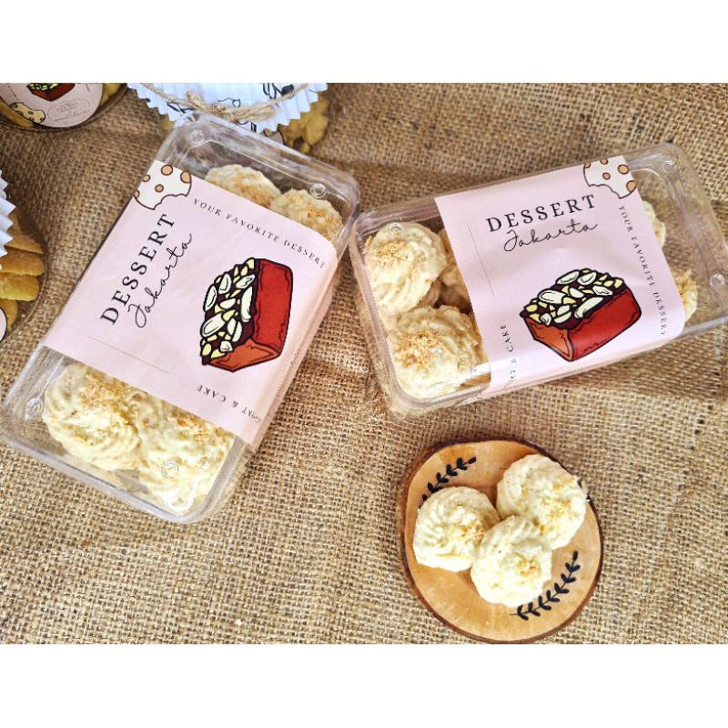 

Kue Kering Premium Idul Fitri | Sagu Keju | cheese palm sugar | semprit