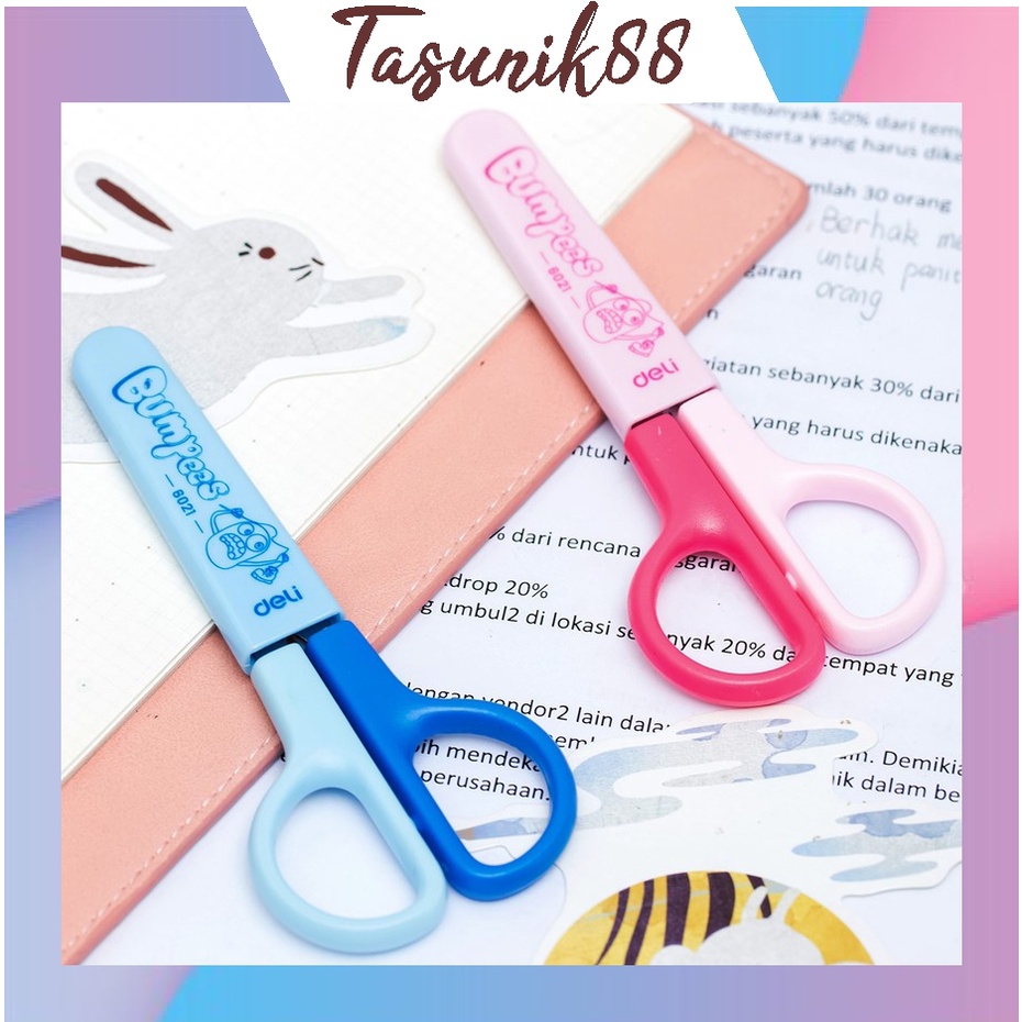 

⭐TasUnik88⭐ Deli Gunting Sekolah ujung tumpul aman digunakan S013