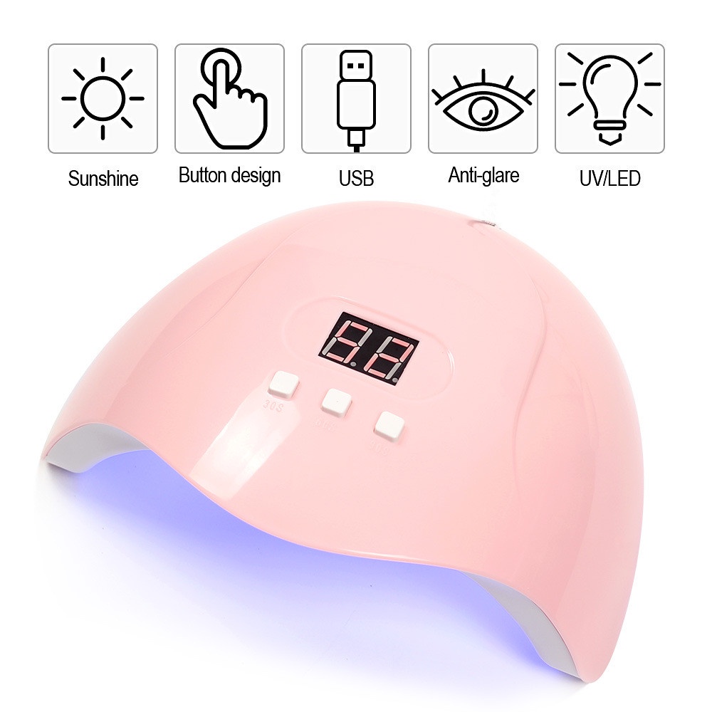 Alat Pengering Kutek Gel Murah Pengering Kutek Kuku Smart Portable UV LED Nail Dryer