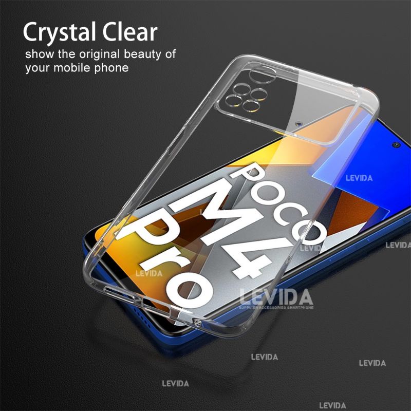 Silikon poco m3 pro poco m3 Clear Case Bening Case  poco m3 pro Poco M3