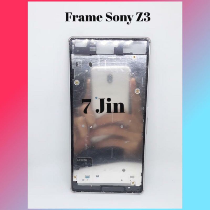 Frame Tulang Tengah Bezzel Tatakan Lcd Sony Xperia Z3 Big Z3