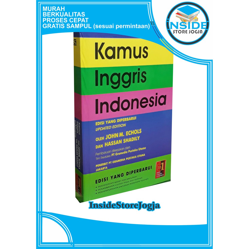 Kamus Inggris Indonesia - John M. Echols Dan Hassan Shadily | Shopee ...