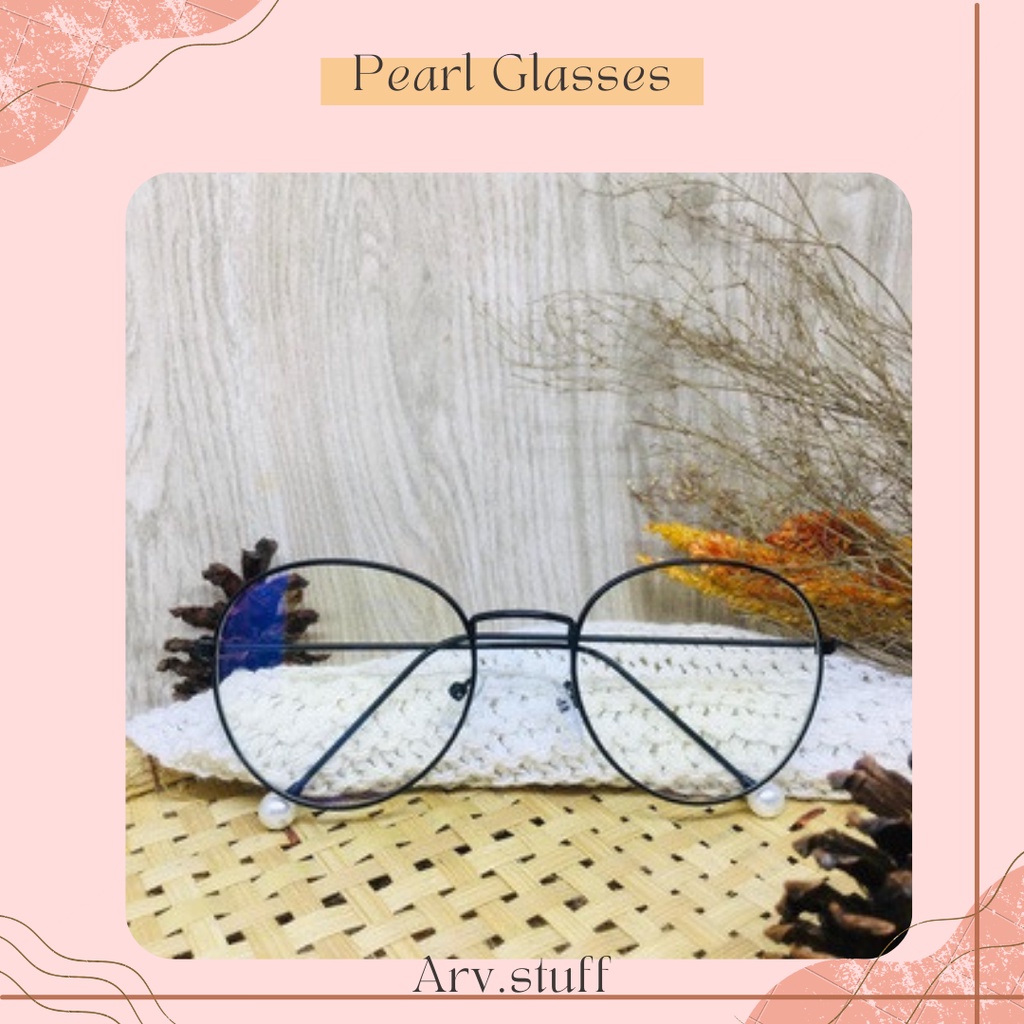 KACAMATA PEARL/ Sunglasses Murah Ala Korea Style, Terlaris, Kekinian, dan Cocok Untuk OOTD