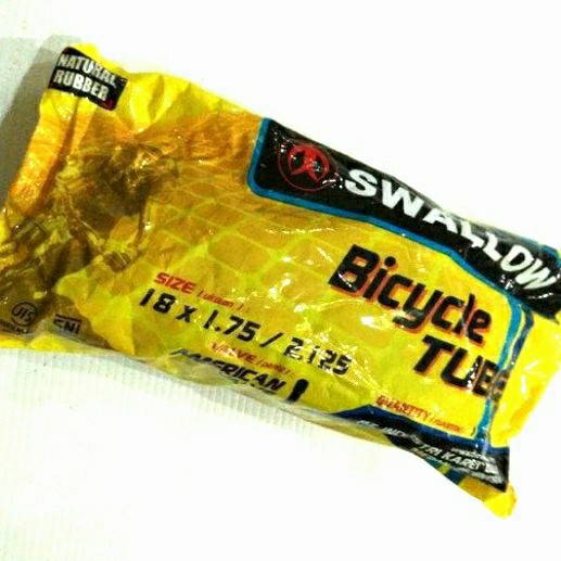 BAN DALAM SEPEDA 18 x 1.75 AV SWALLOW