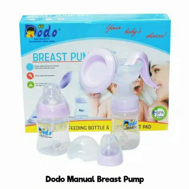 Dodo Manual Breast Pump Set (Free Breast Pad)