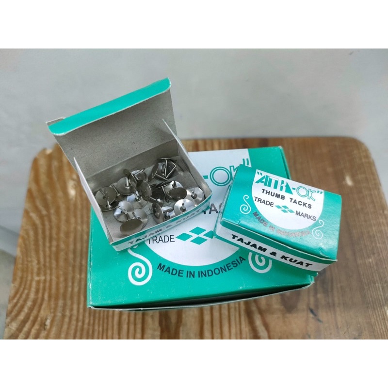 Paku Payung/ Pines/  Thumb Tacks/ Paku Payung harga per box Kecil