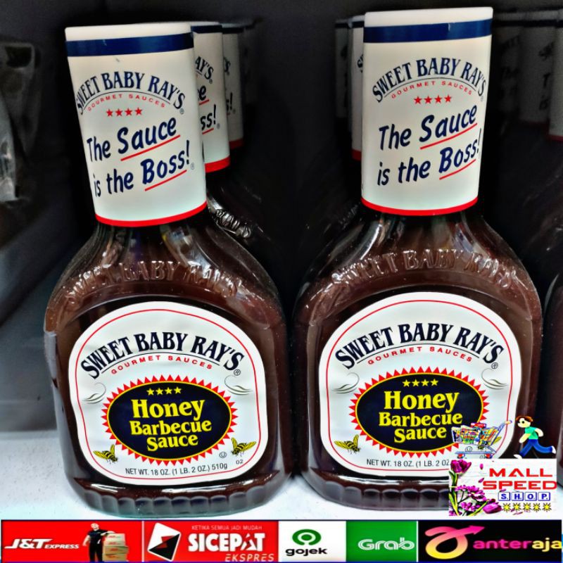

Sweet baby rays honey barbecue sauce 510g