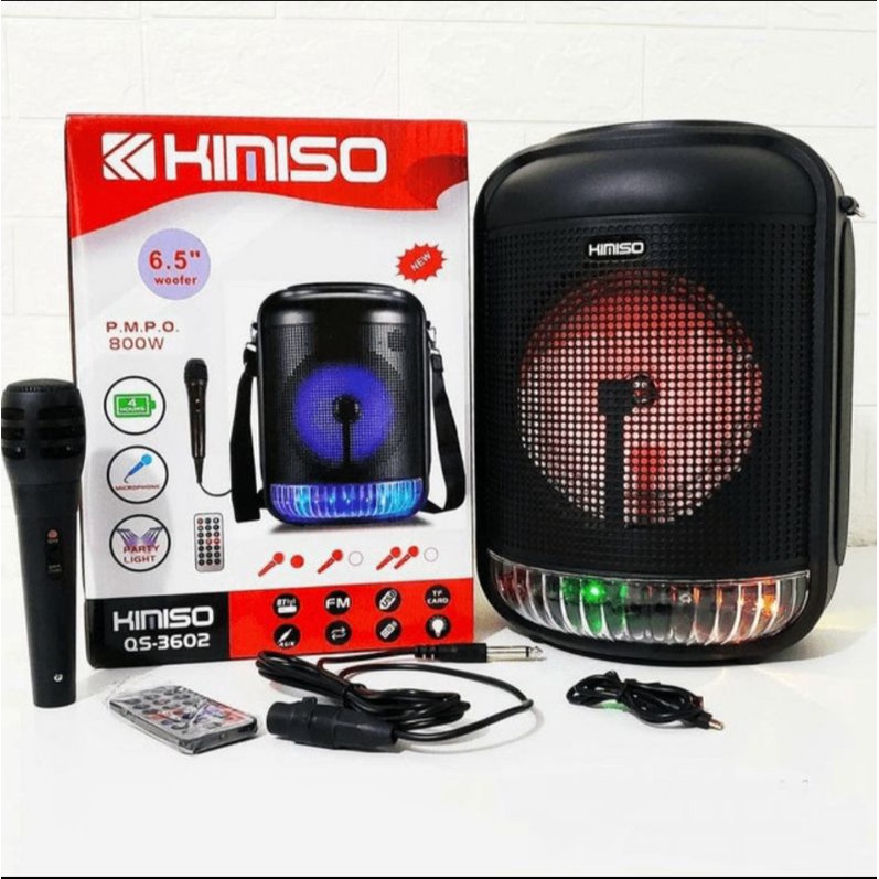 Speaker Bluetooth Karoeke Bonus Mic QS-3602.6,5 inc